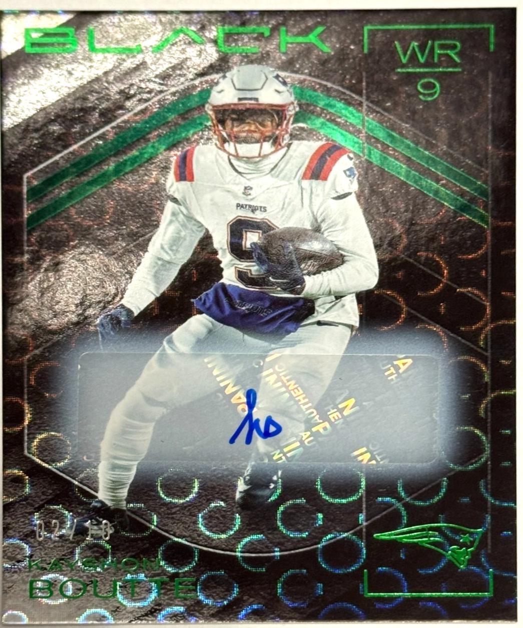Kayshon Boutte [Emerald Autograph] #84