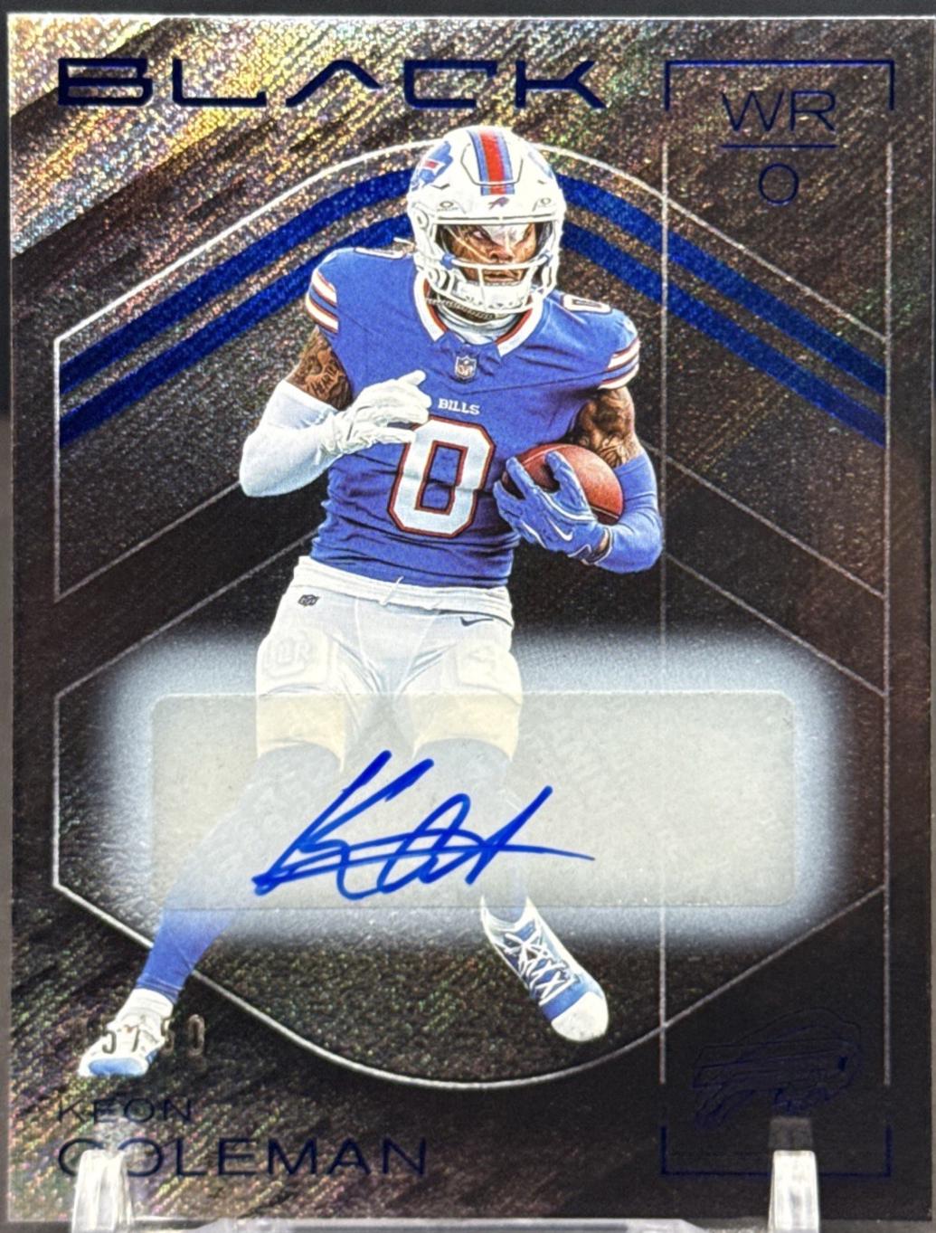 Keon Coleman [Sapphire Autograph] #65