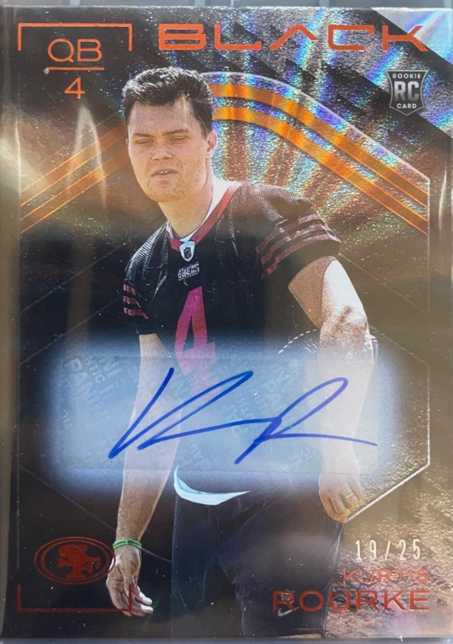 Kurtis Rourke [Citrine Rookie Autograph] #197