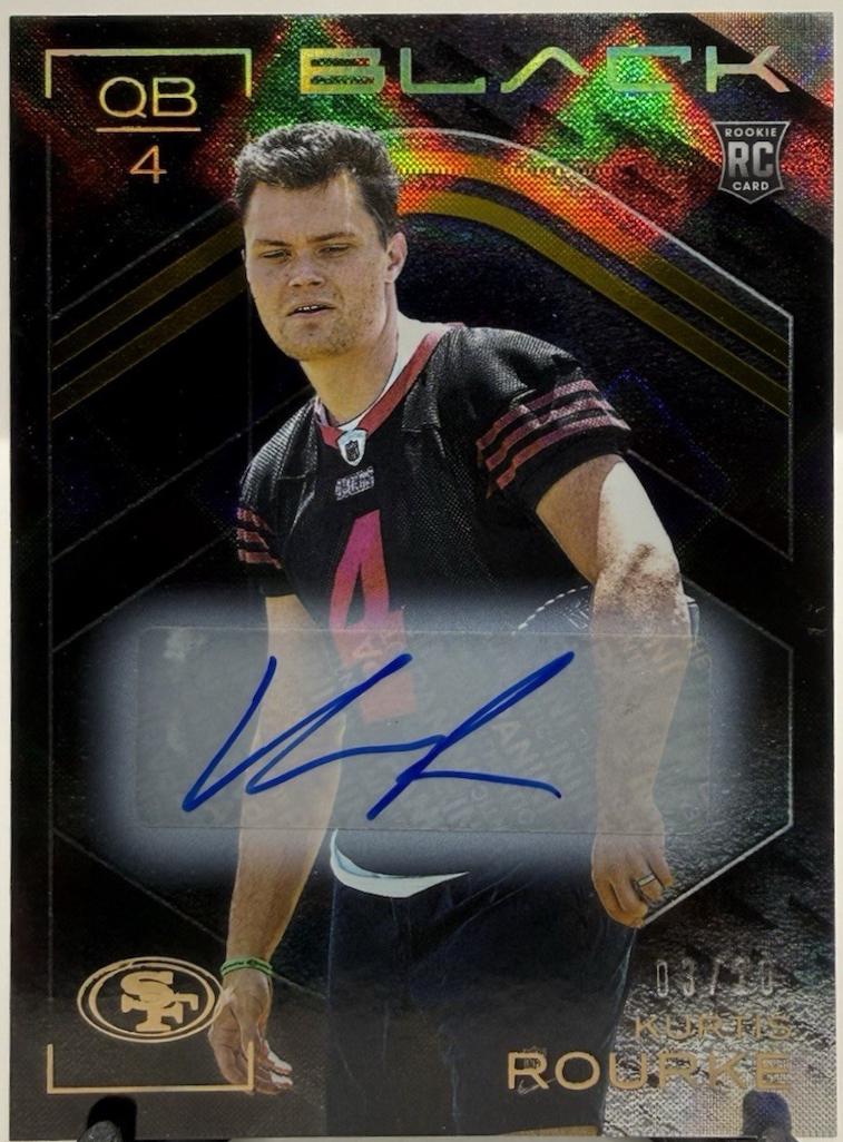 Kurtis Rourke [Gold Rookie Autograph] #197