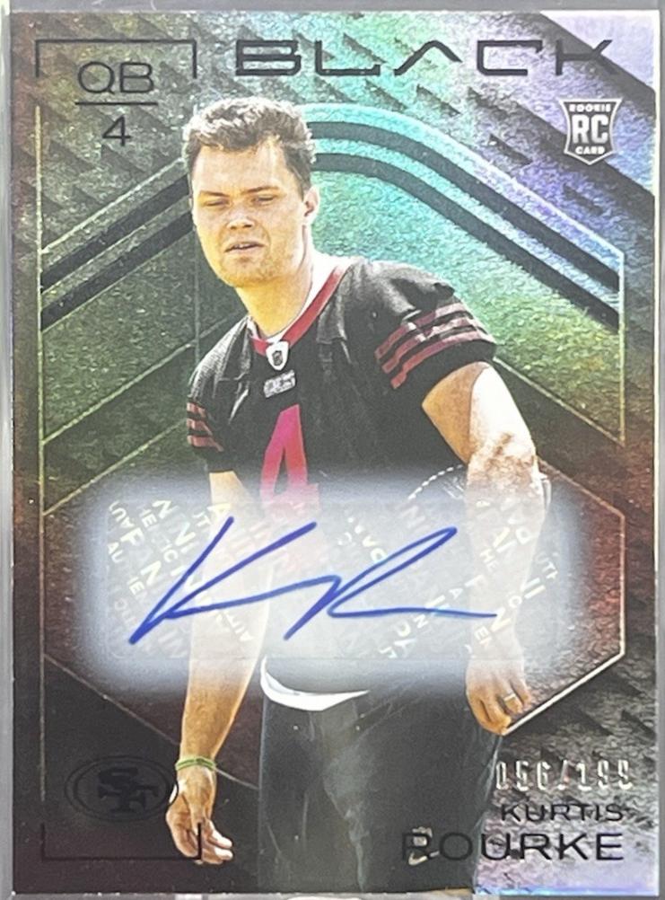Kurtis Rourke [Sapphire Rookie Autograph] #197