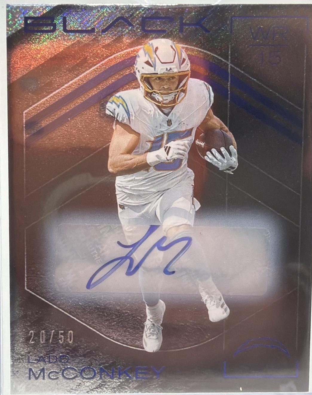 Ladd McConkey [Sapphire Autograph] #83