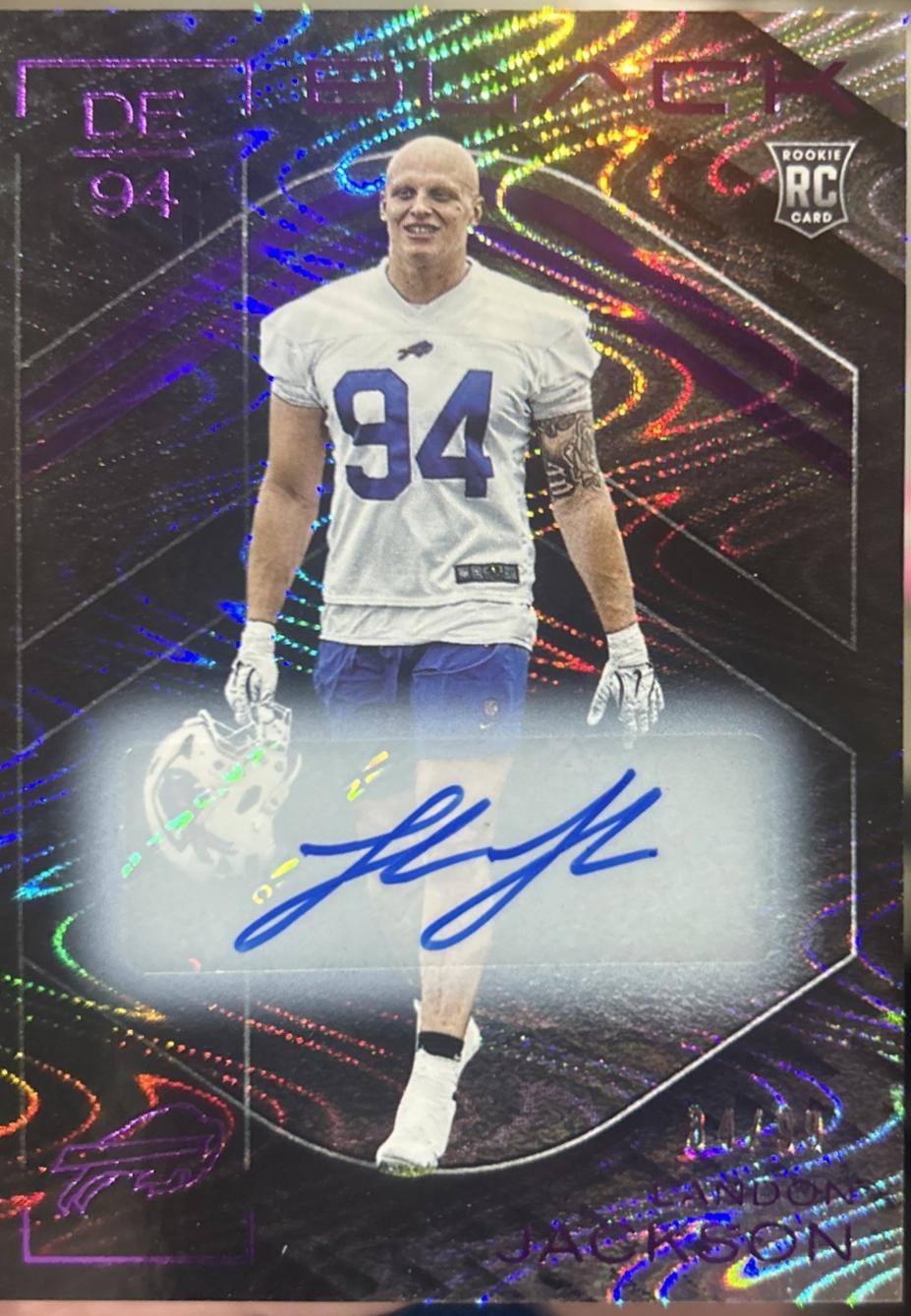 Landon Jackson [Royal Rookie Autograph] #126