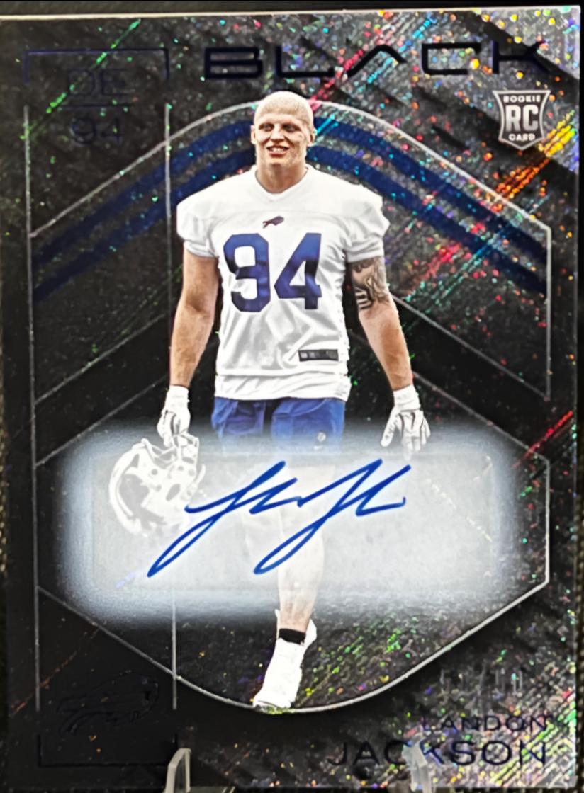 Landon Jackson [Sapphire Rookie Autograph] #126