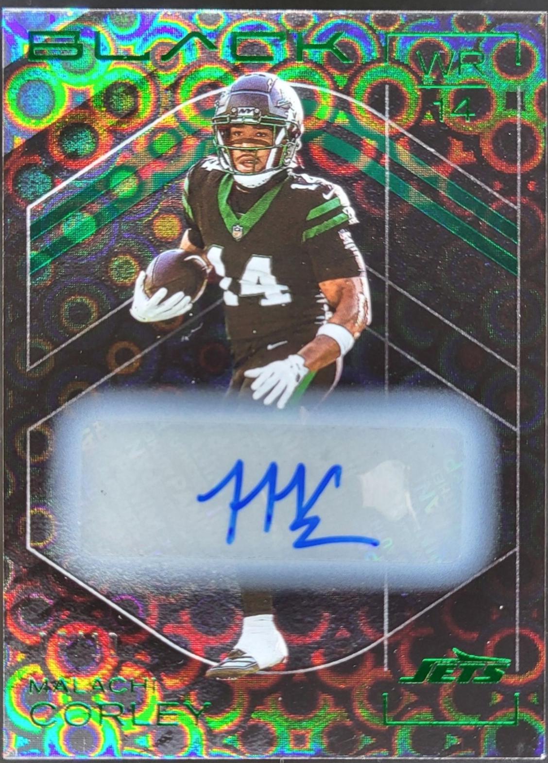 Malachi Corley [Emerald Autograph] #82