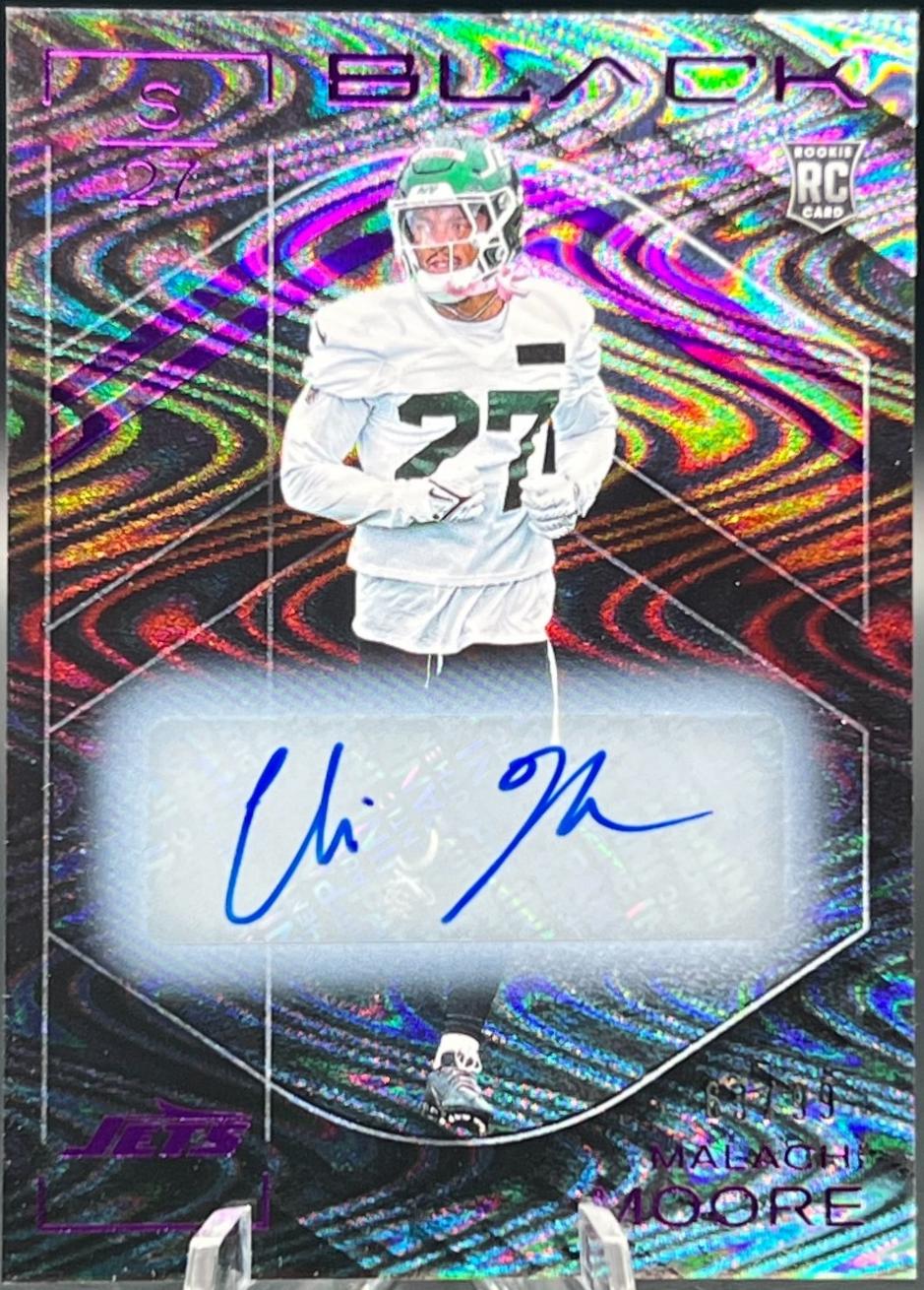 Malachi Moore [Royal Rookie Autograph] #141