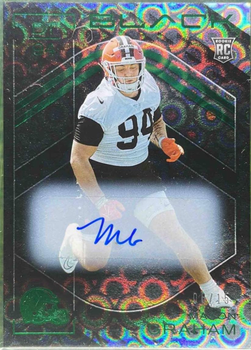 Mason Graham [Emerald Rookie Autograph] #120
