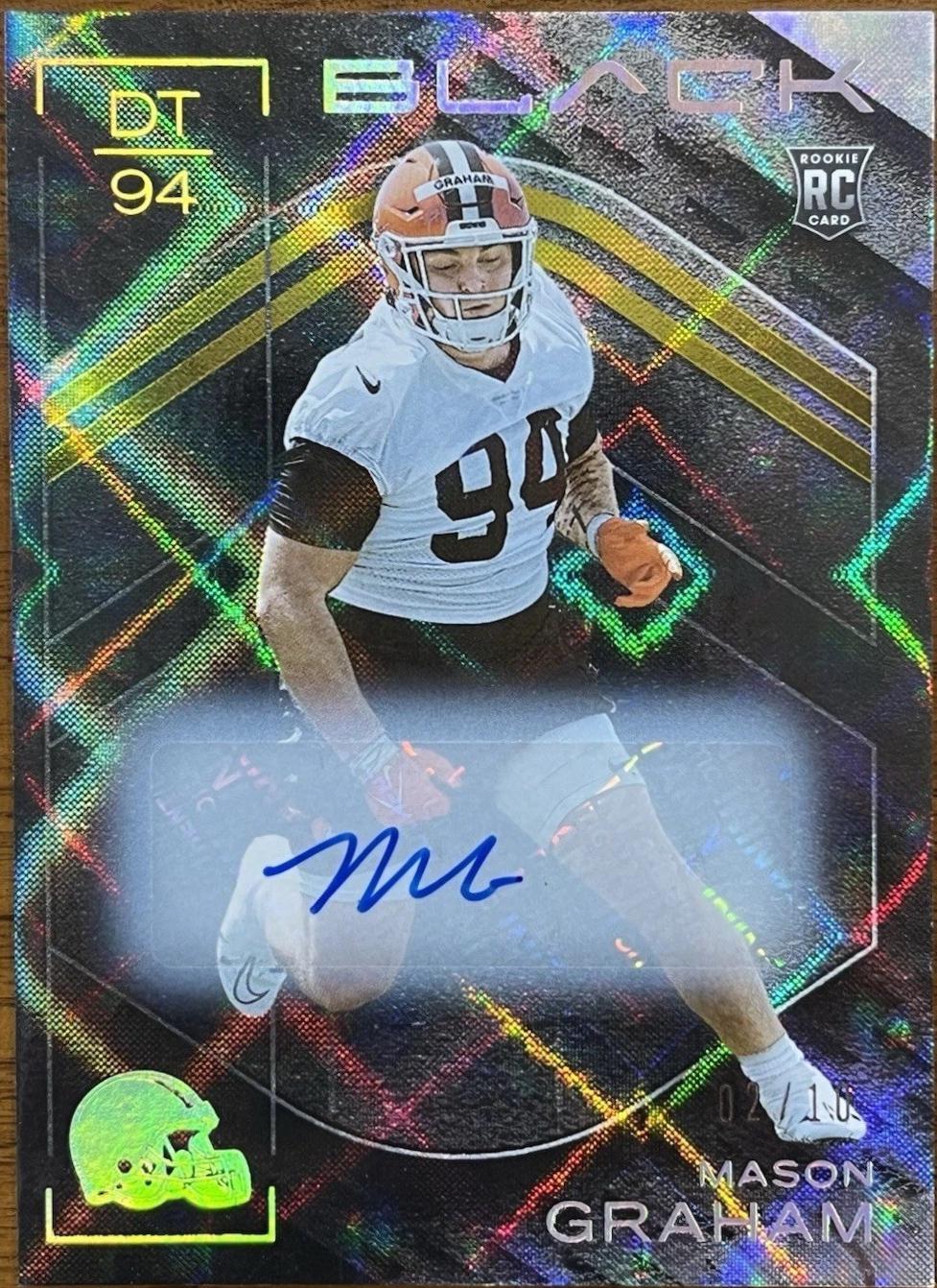 Mason Graham [Gold Rookie Autograph] #120