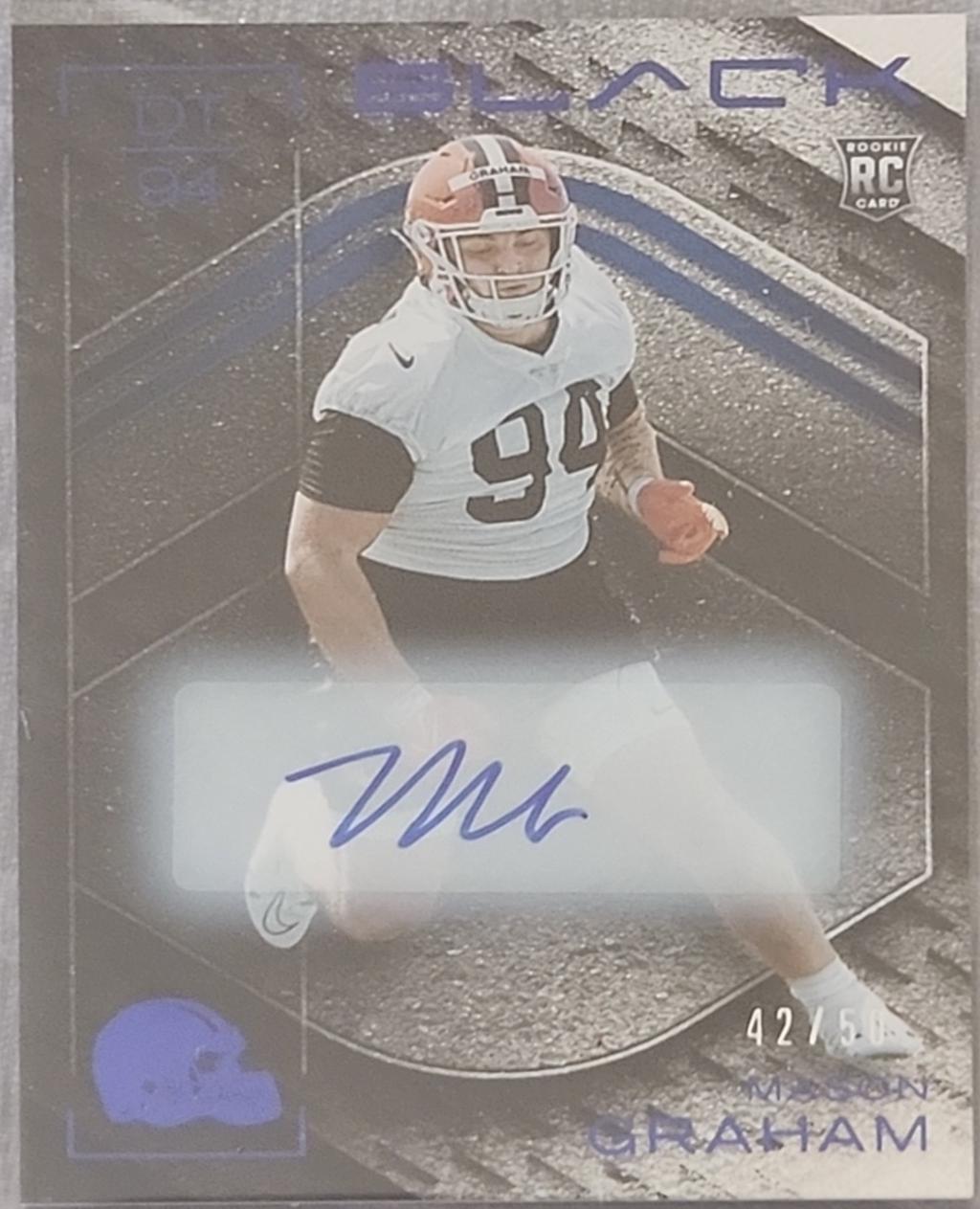 Mason Graham [Sapphire Rookie Autograph] #120