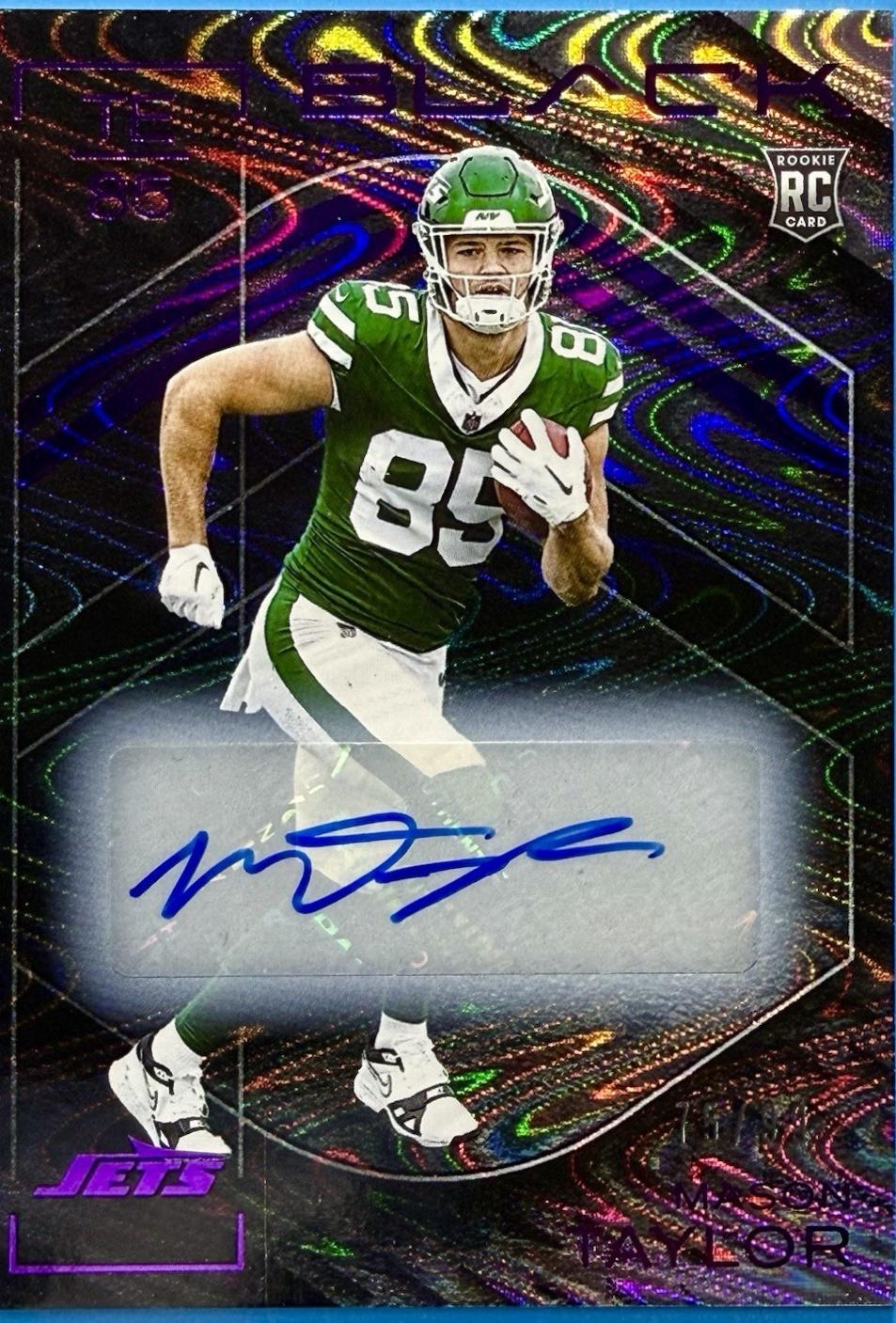 Mason Taylor [Royal Rookie Autograph] #135