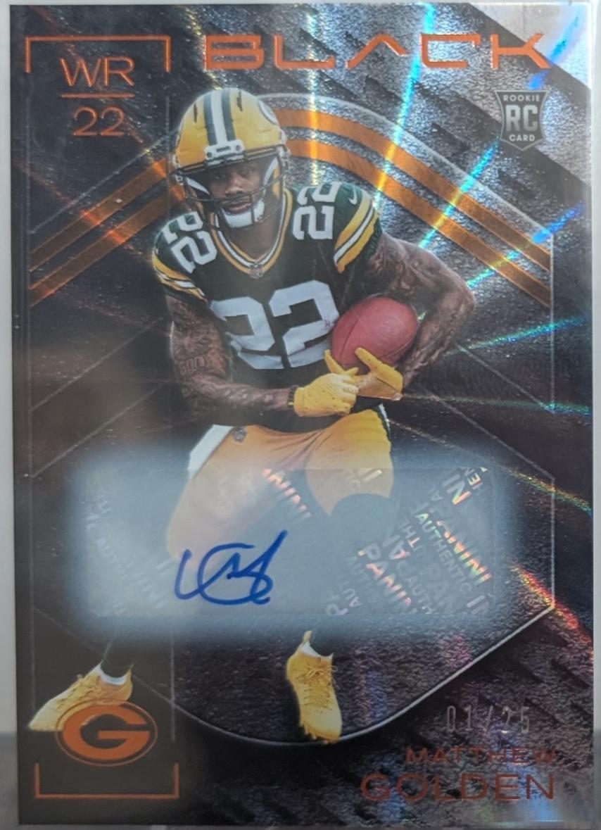 Matthew Golden [Citrine Rookie Autograph] #160