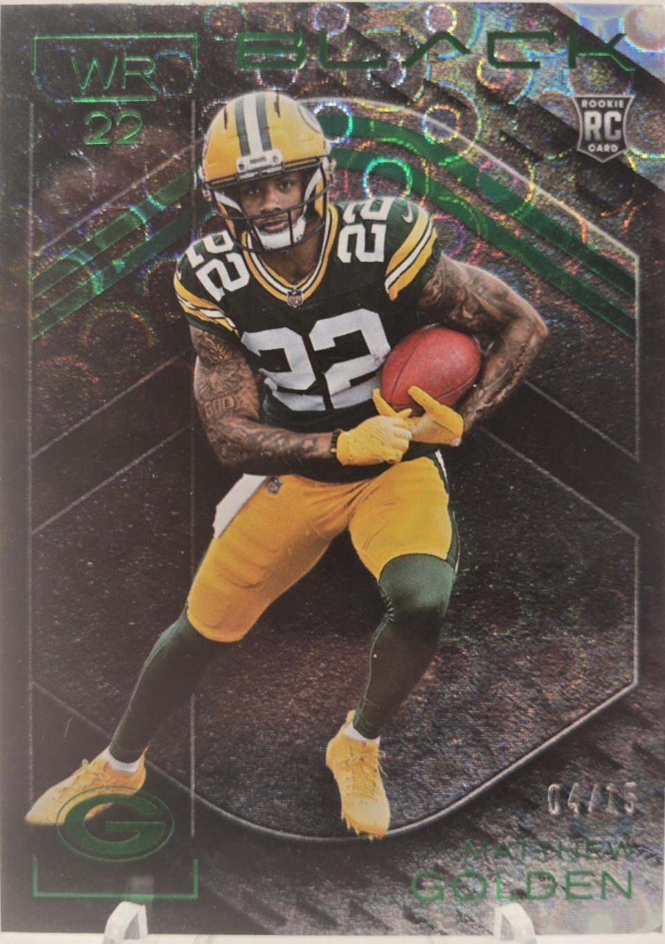Matthew Golden [Emerald Rookie Autograph] #160
