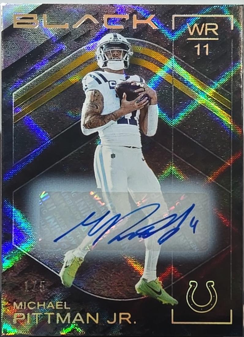 Michael Pittman Jr. [Gold Autograph] #45