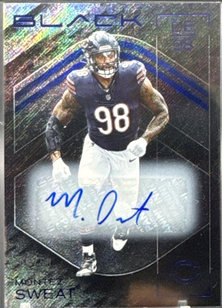 Montez Sweat [Sapphire Autograph] #70