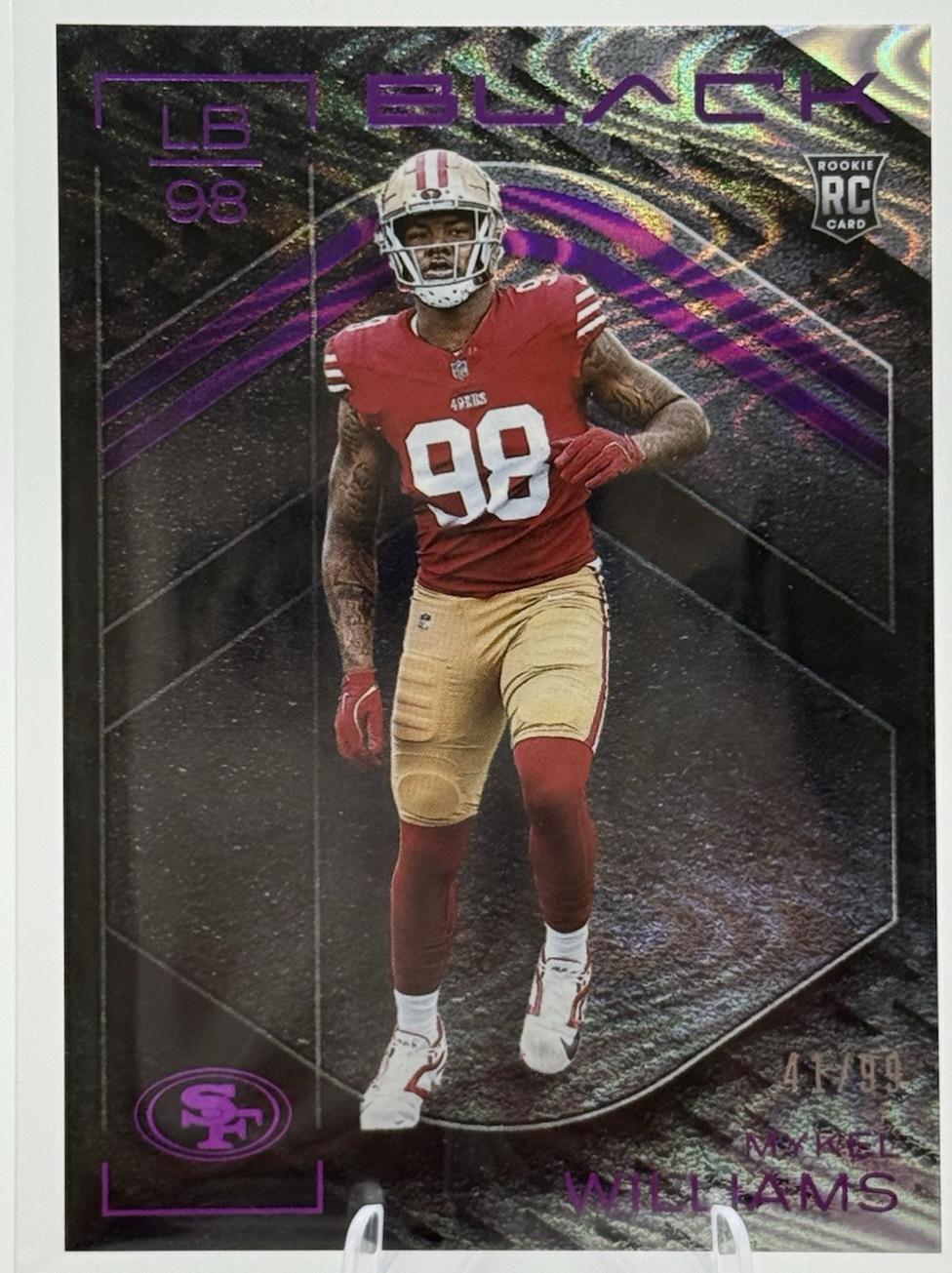 Mykel Williams [Royal Rookie Autograph] #140