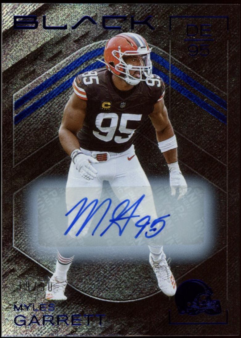 Myles Garrett [Sapphire Autograph] #90