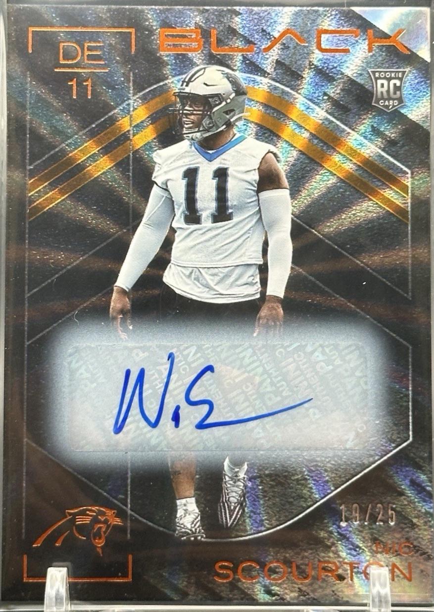 Nic Scourton [Citrine Rookie Autograph] #134