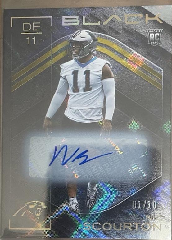 Nic Scourton [Gold Rookie Autograph] #134