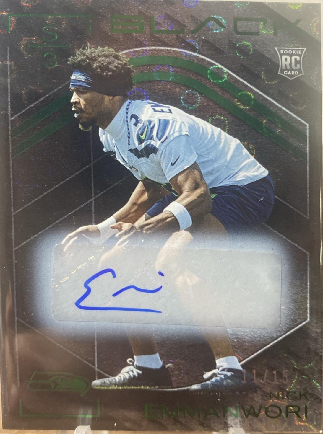 Nick Emmanwori [Emerald Rookie Autograph] #144