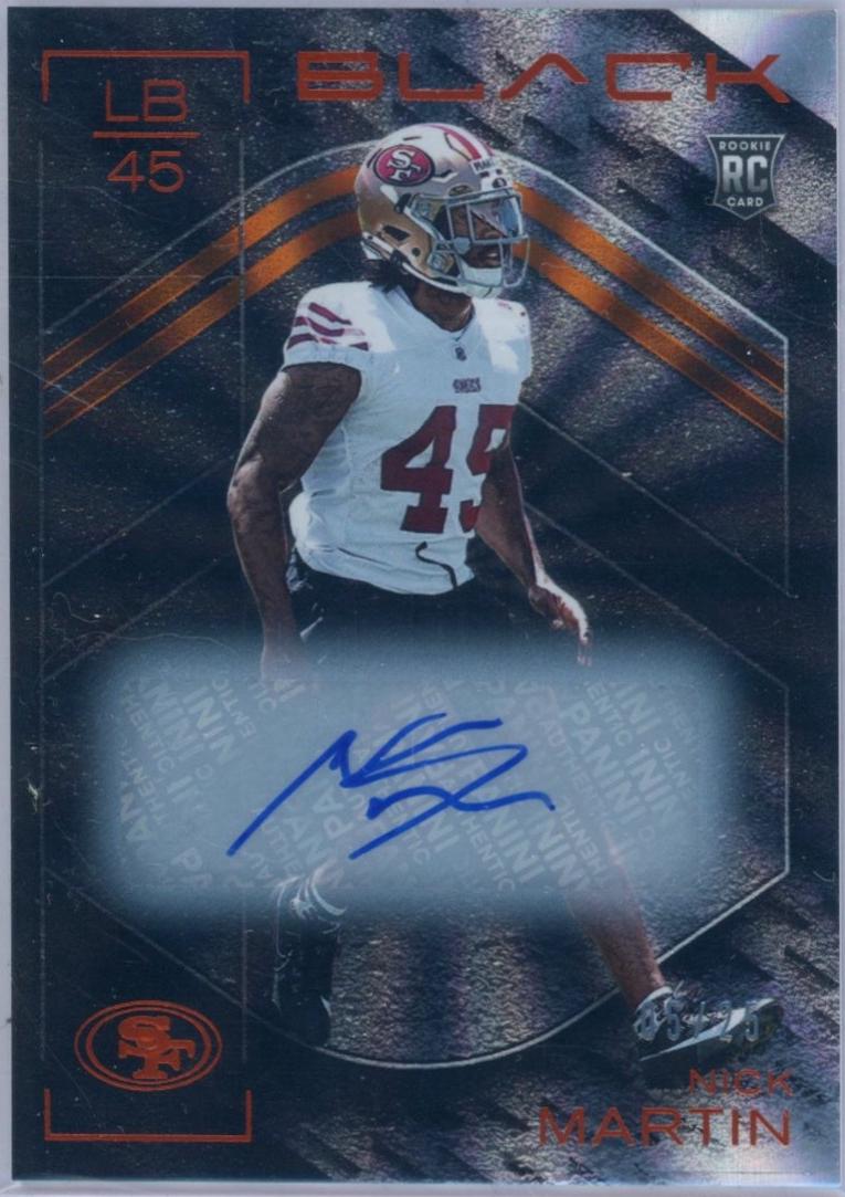 Nick Martin [Citrine Rookie Autograph] #158