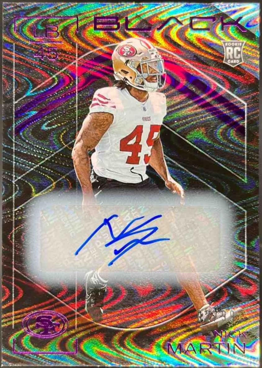 Nick Martin [Royal Rookie Autograph] #158