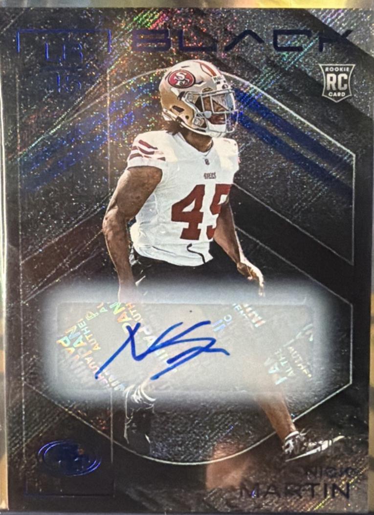 Nick Martin [Sapphire Rookie Autograph] #158