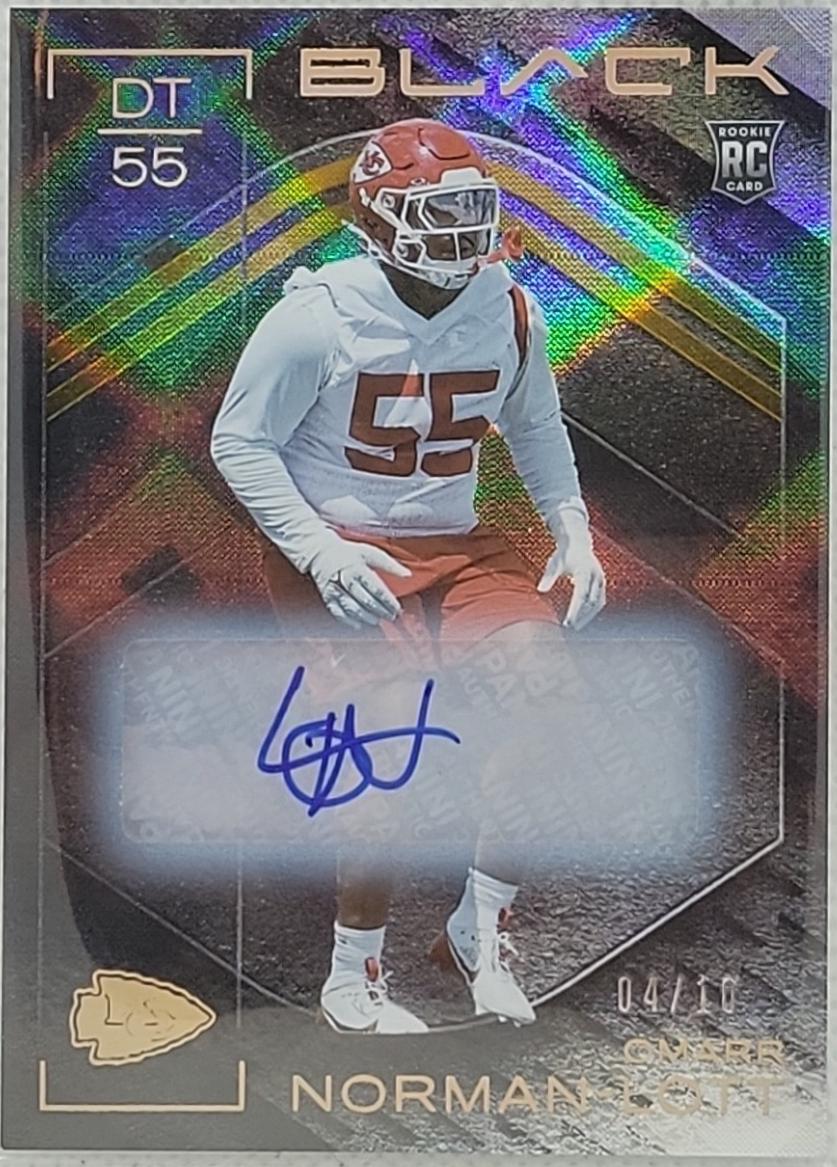Omarr Norman-Lott [Gold Rookie Autograph] #138