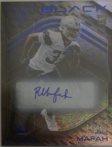 Phil Mafah [Sapphire Rookie Autograph] #128