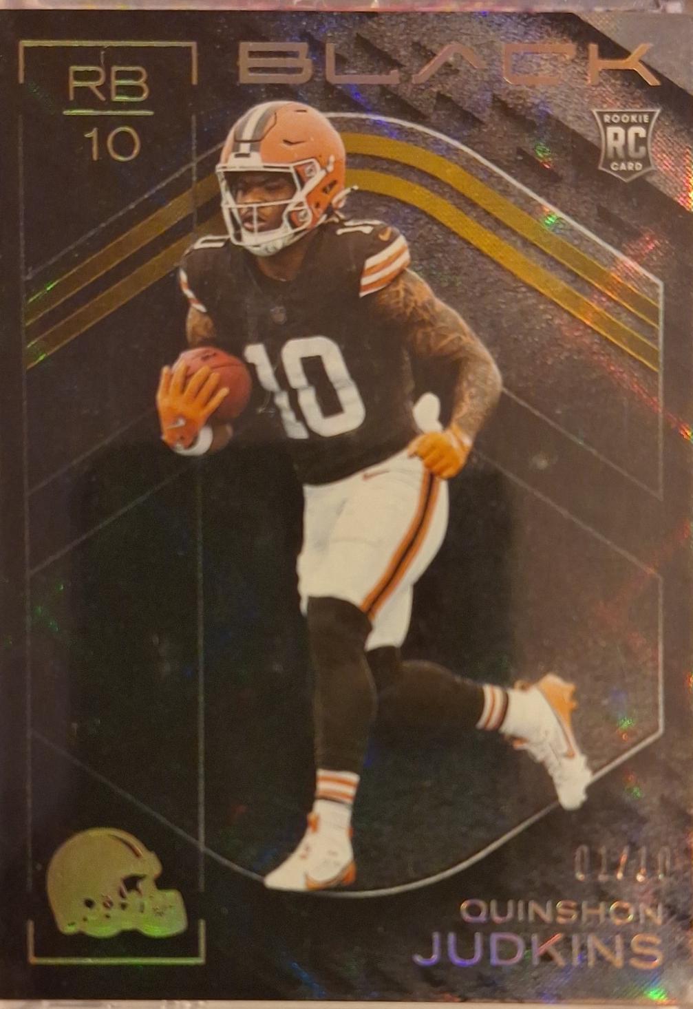 Quinshon Judkins [Gold Rookie Autograph] #115