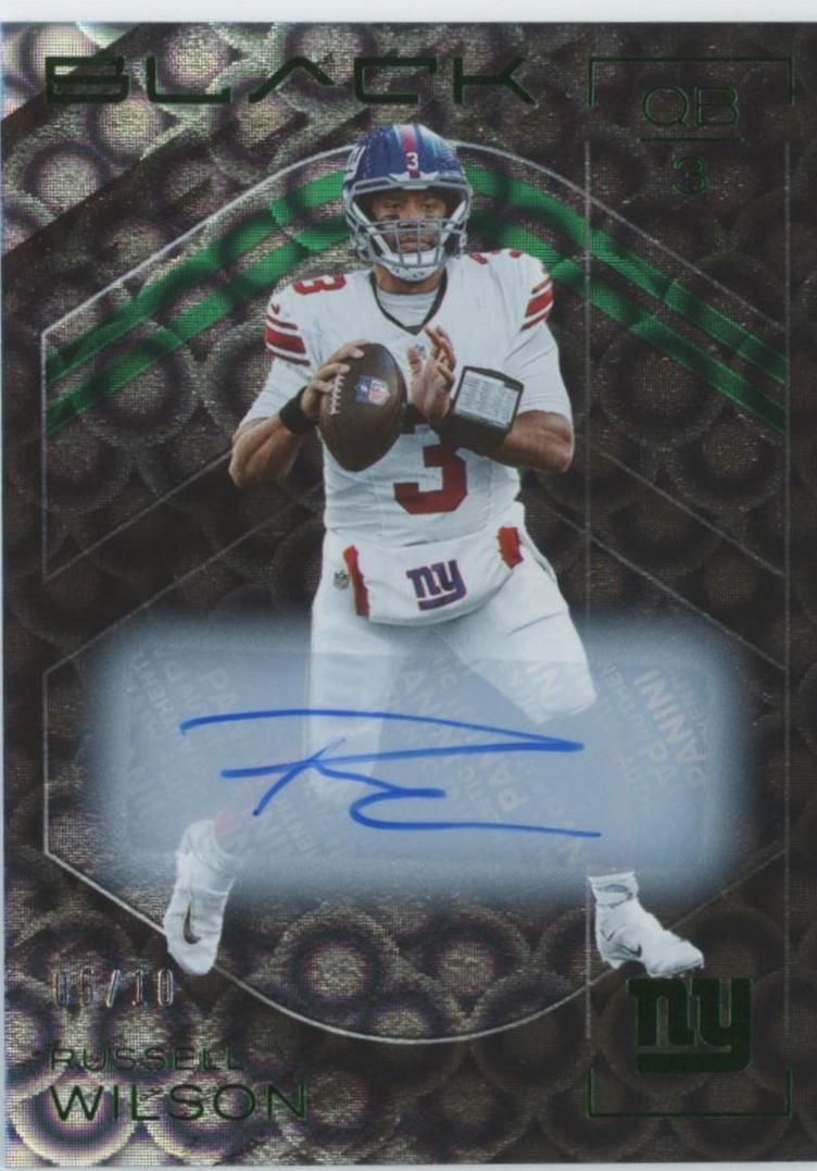 Russell Wilson [Emerald Autograph] #16