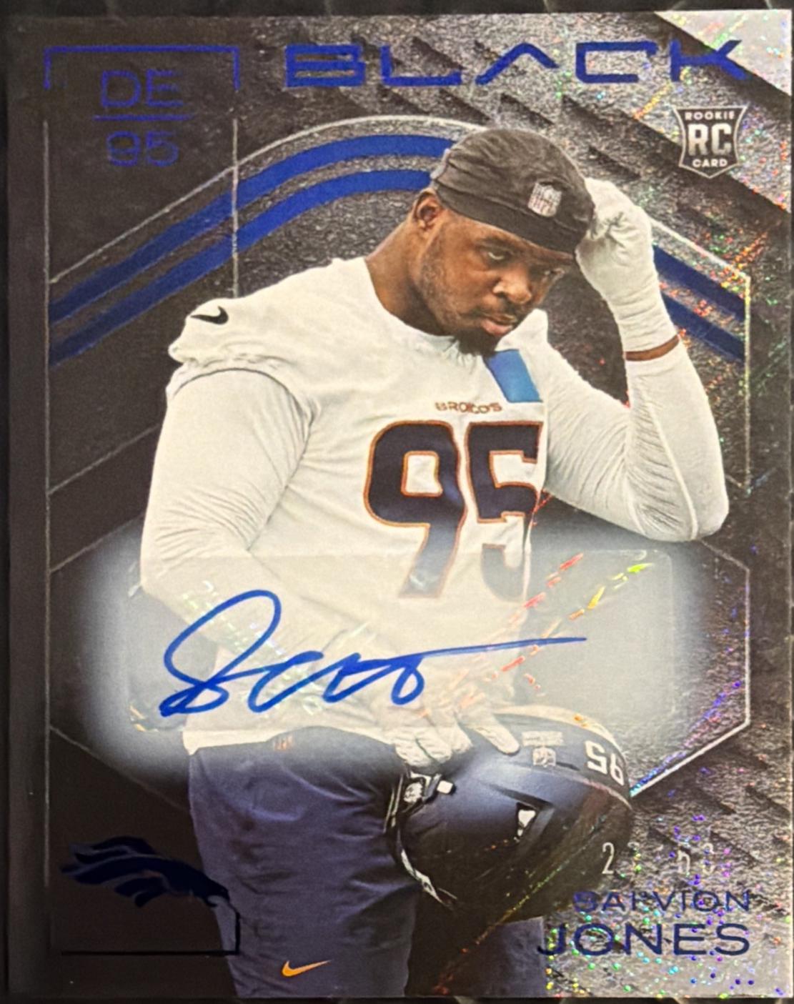 Sai'vion Jones [Sapphire Rookie Autograph] #183