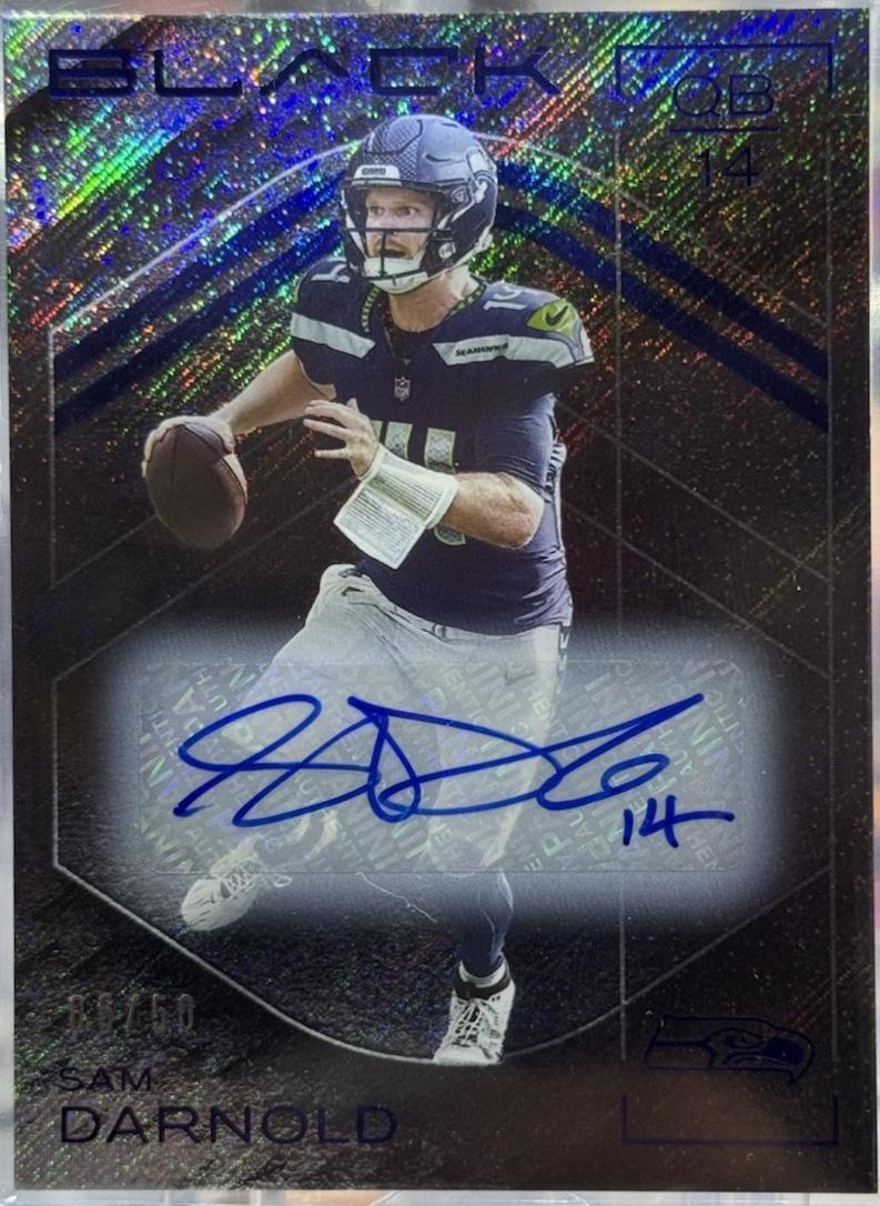 Sam Darnold [Sapphire Autograph] #35