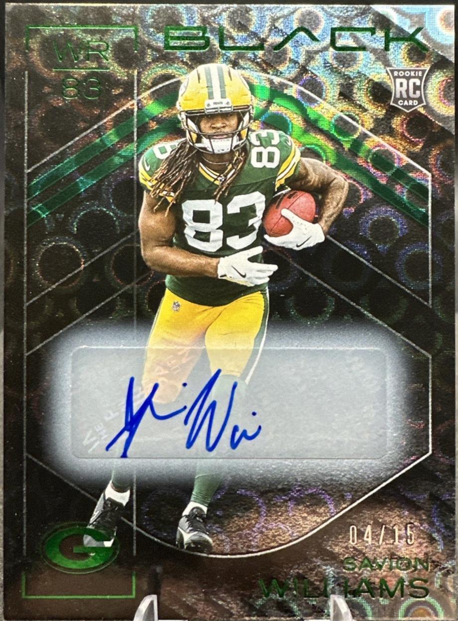 Savion Williams [Emerald Rookie Autograph] #109