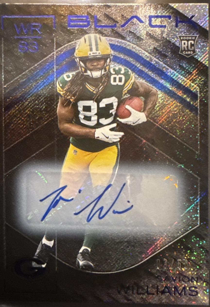 Savion Williams [Sapphire Rookie Autograph] #109