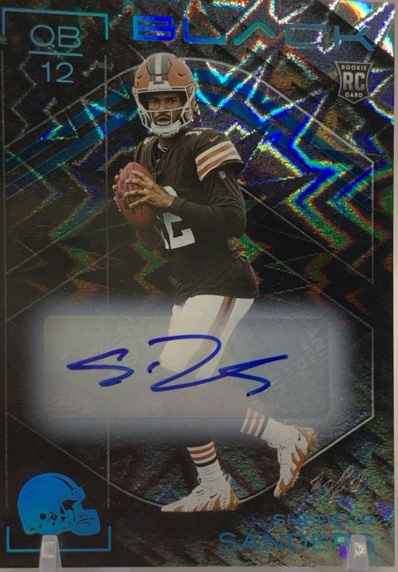 Shedeur Sanders [Platinum Rookie Autograph] #102
