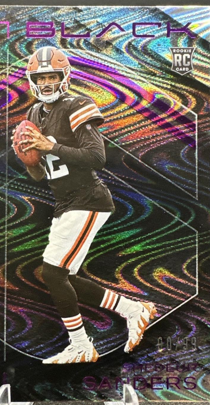 Shedeur Sanders [Royal Rookie Autograph] #102