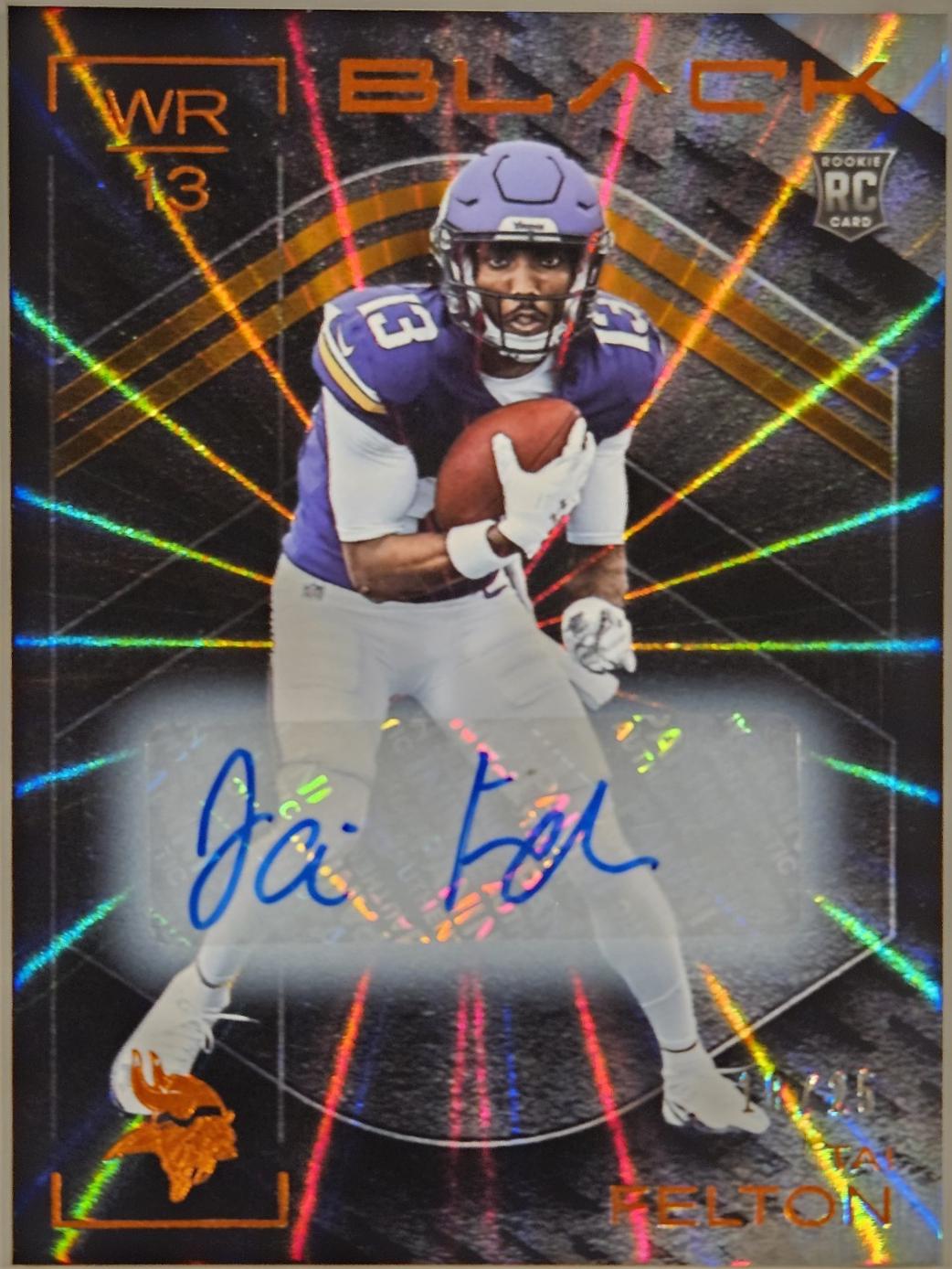 Tai Felton [Citrine Rookie Autograph] #122