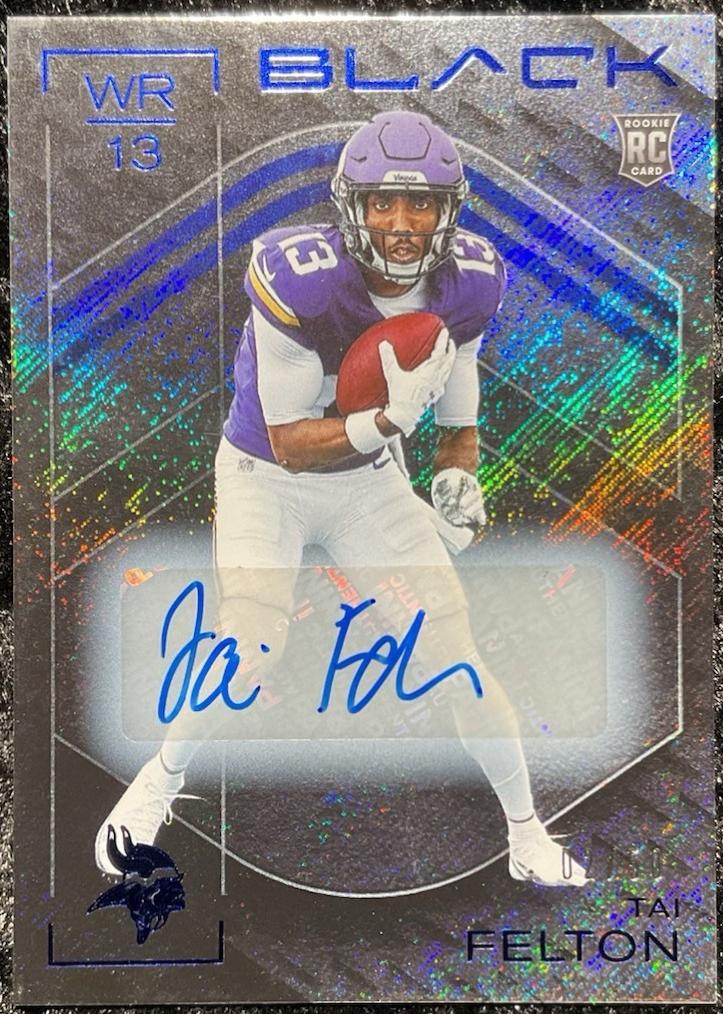 Tai Felton [Sapphire Rookie Autograph] #122