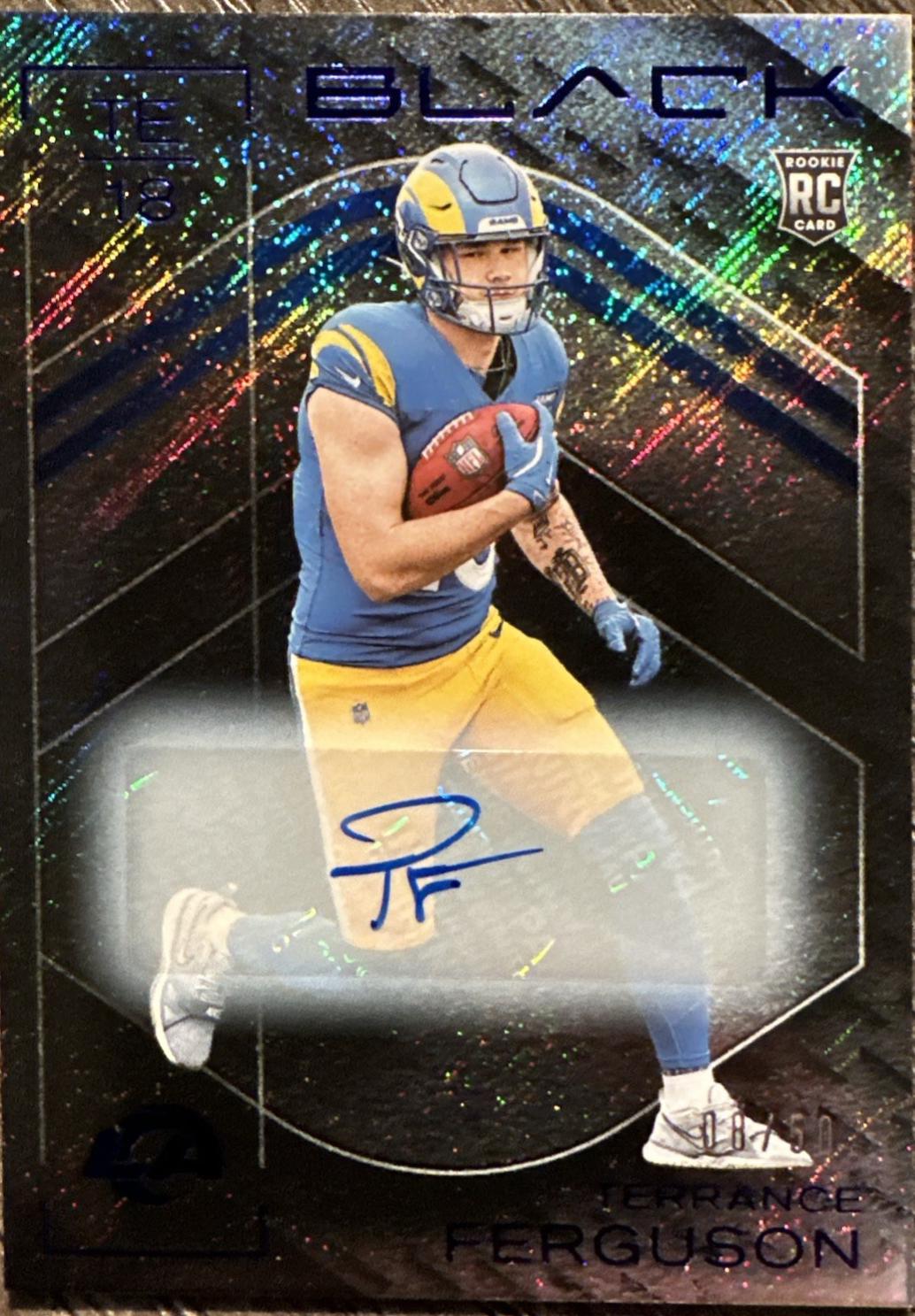 Terrance Ferguson [Sapphire Rookie Autograph] #104