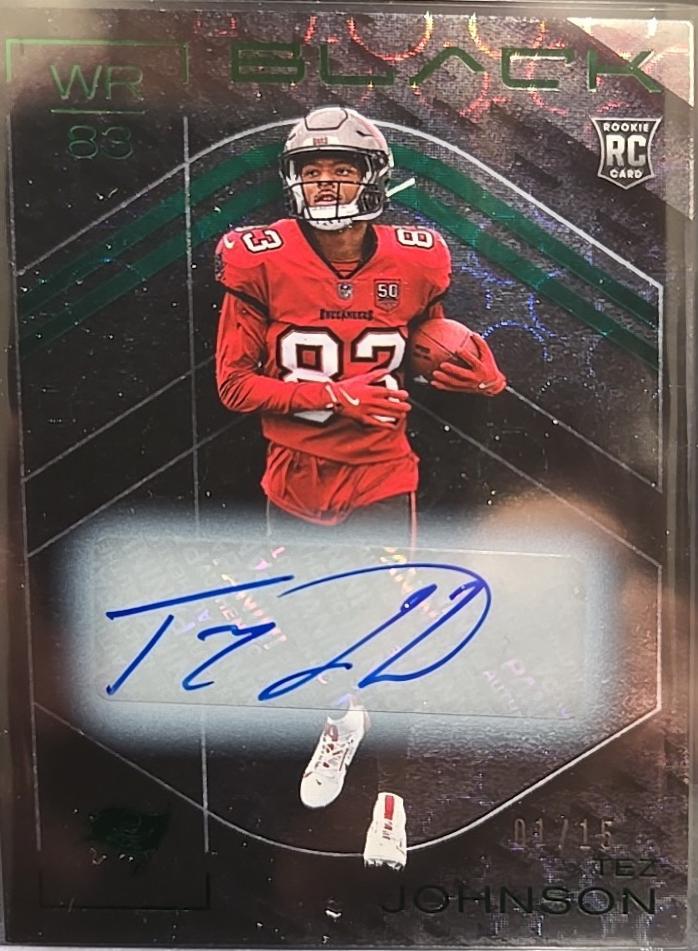 Tez Johnson [Emerald Rookie Autograph] #152