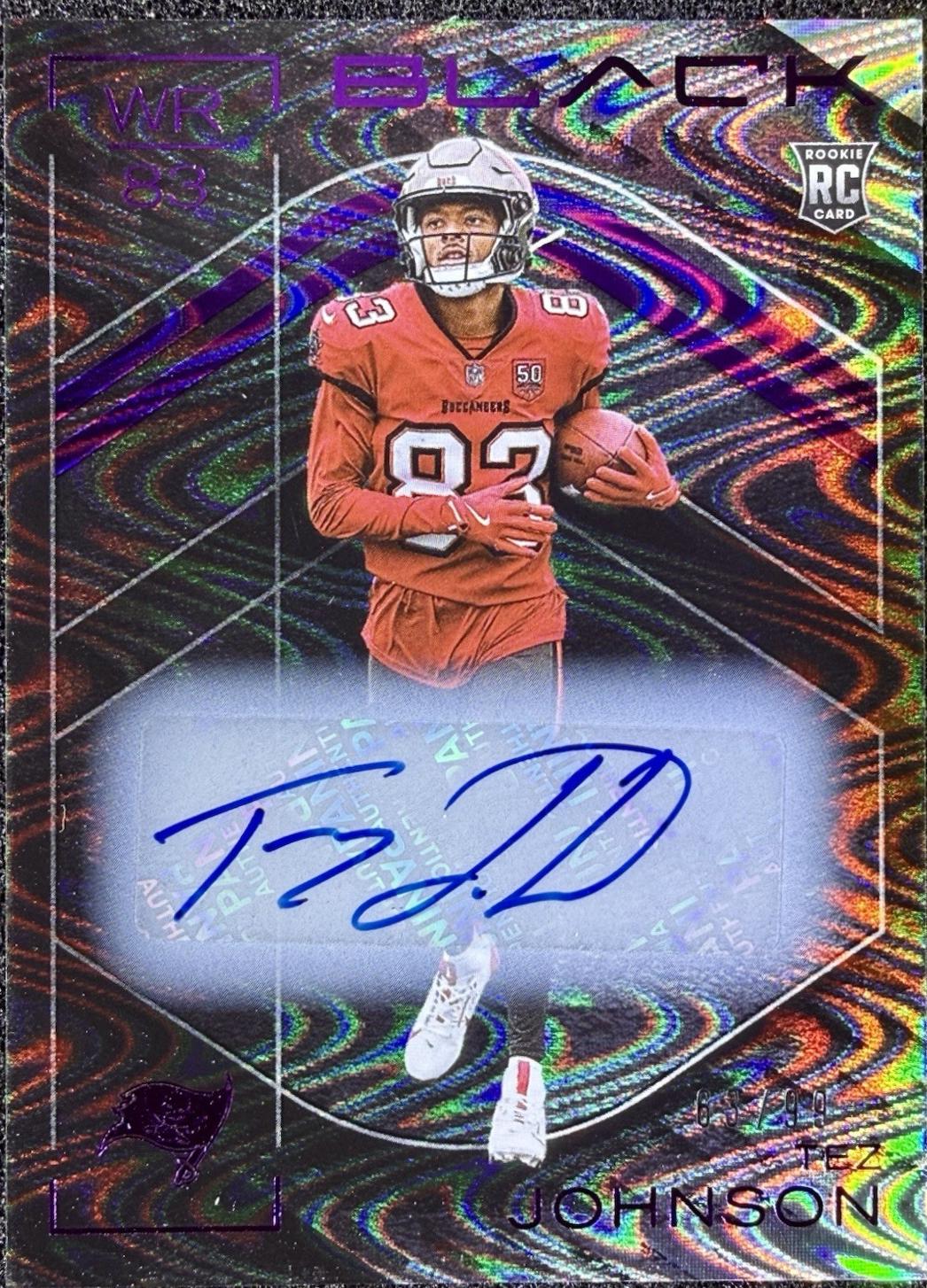 Tez Johnson [Royal Rookie Autograph] #152