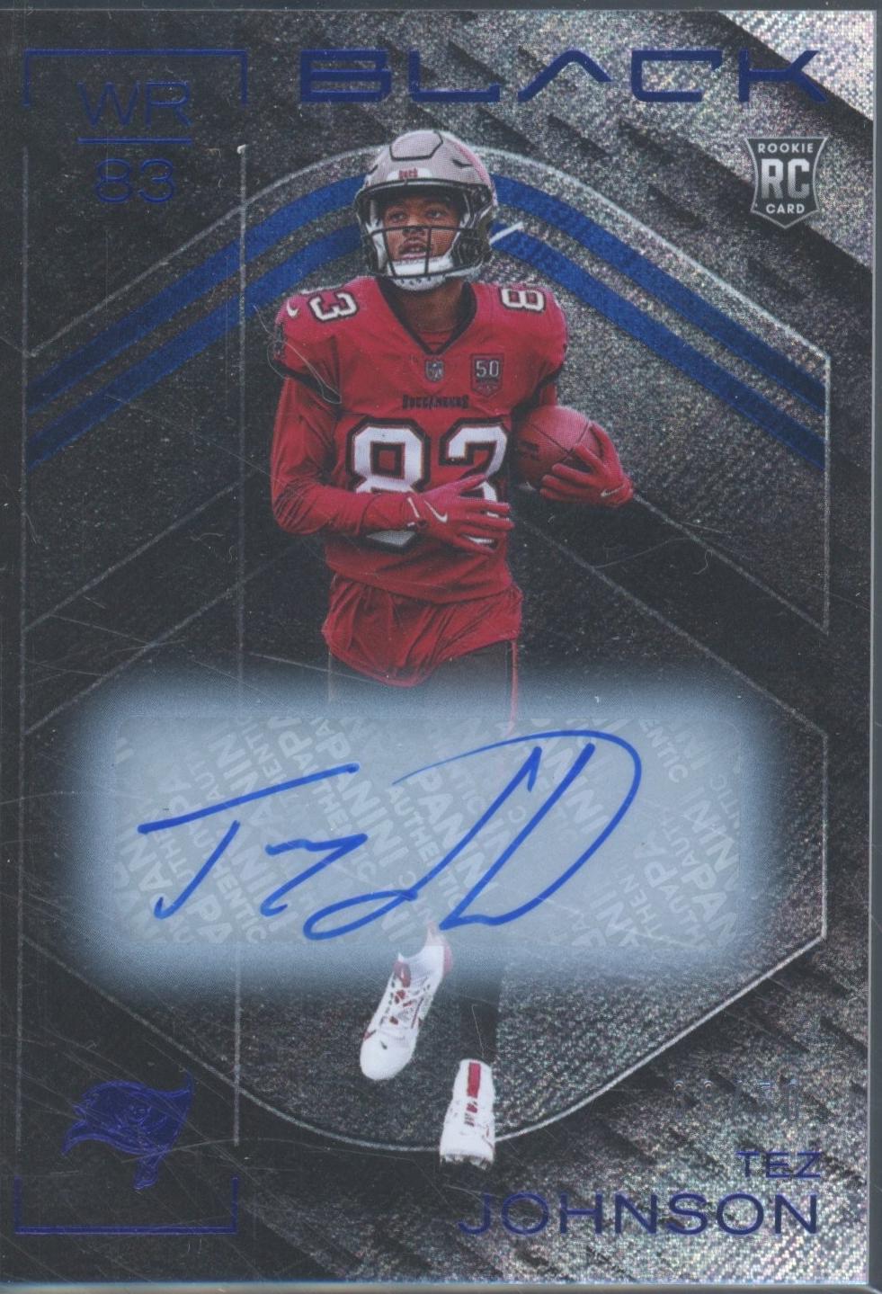 Tez Johnson [Sapphire Rookie Autograph] #152