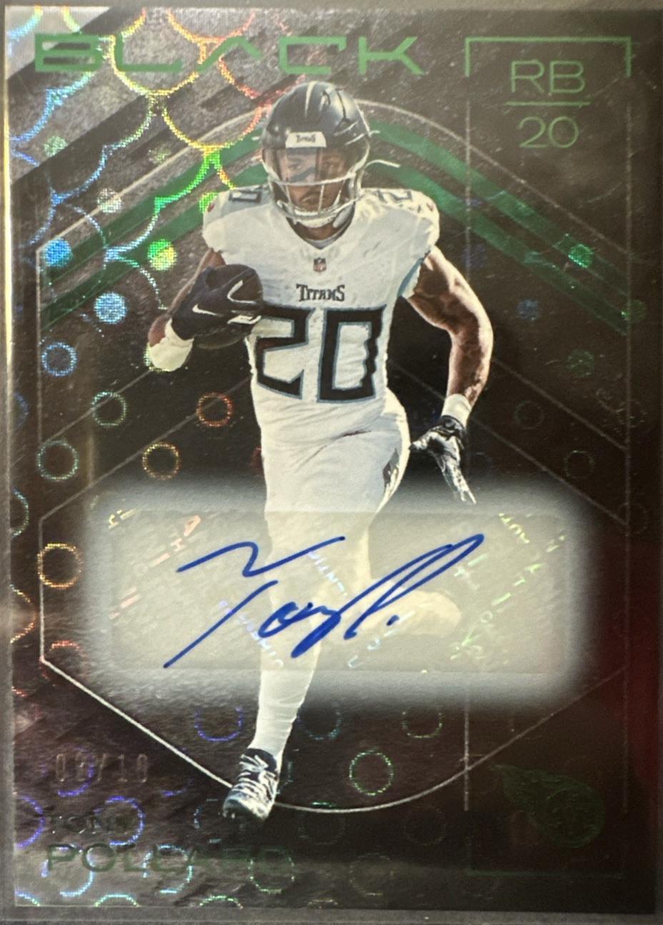 Tony Pollard [Emerald Autograph] #41