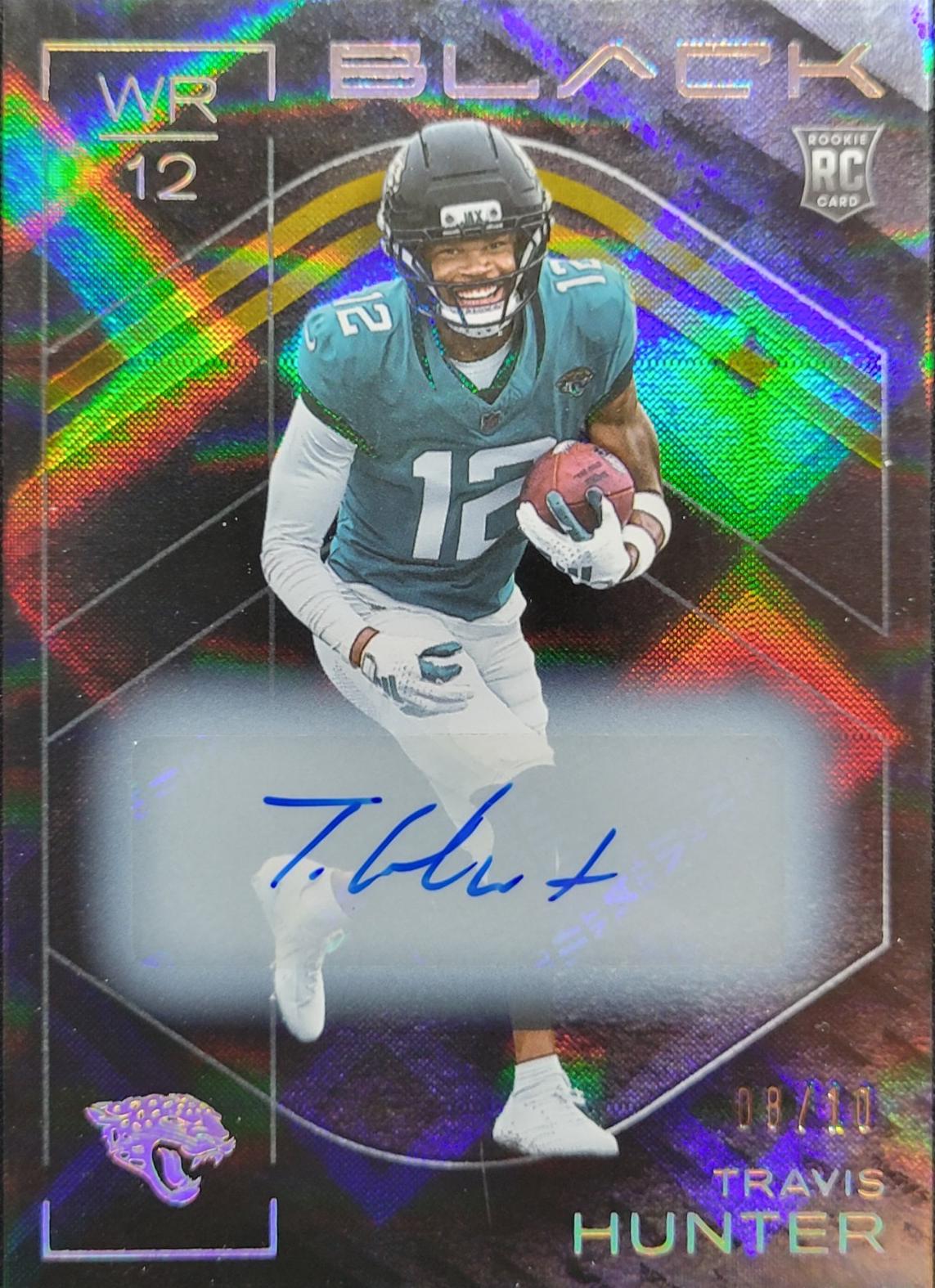 Travis Hunter [Gold Rookie Autograph] #101