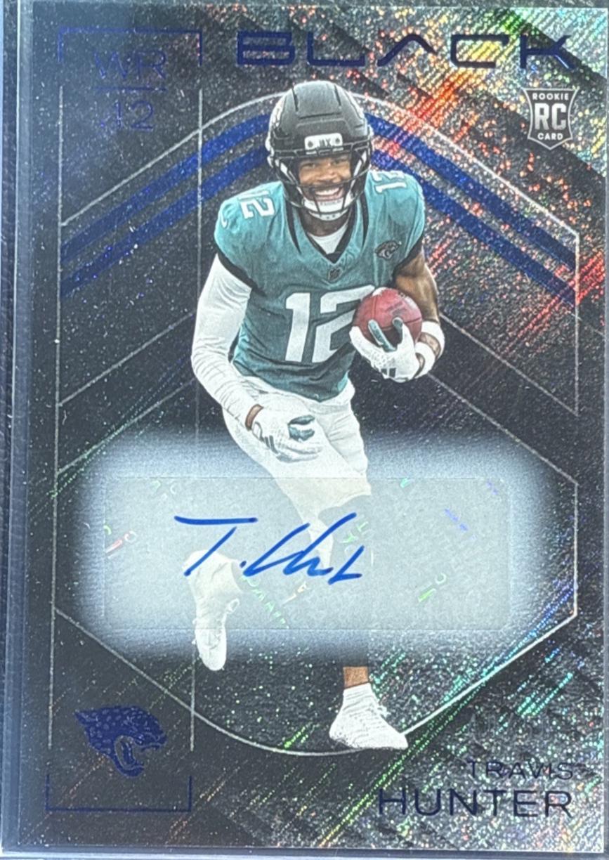 Travis Hunter [Sapphire Rookie Autograph] #101