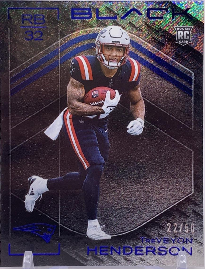 TreVeyon Henderson [Sapphire Rookie Autograph] #132