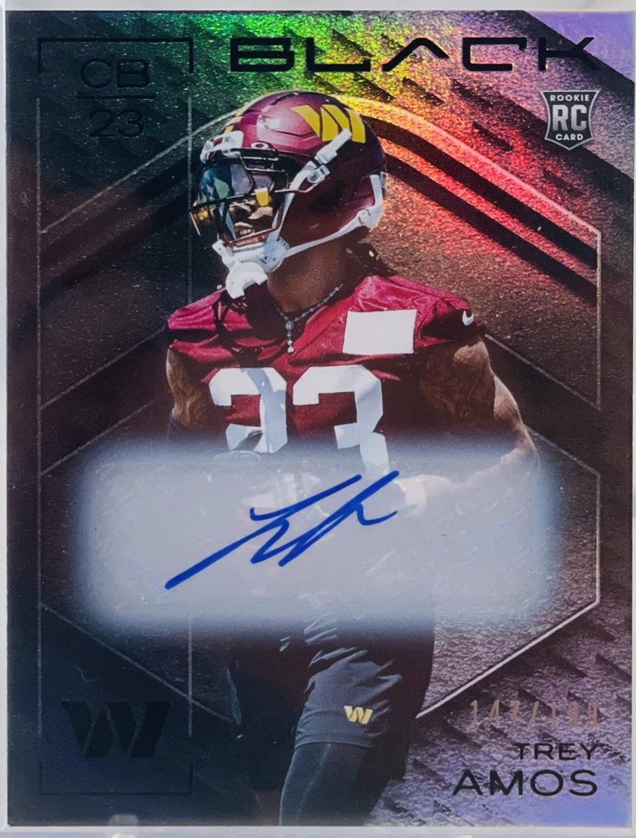 Trey Amos [Rookie Autograph] #146