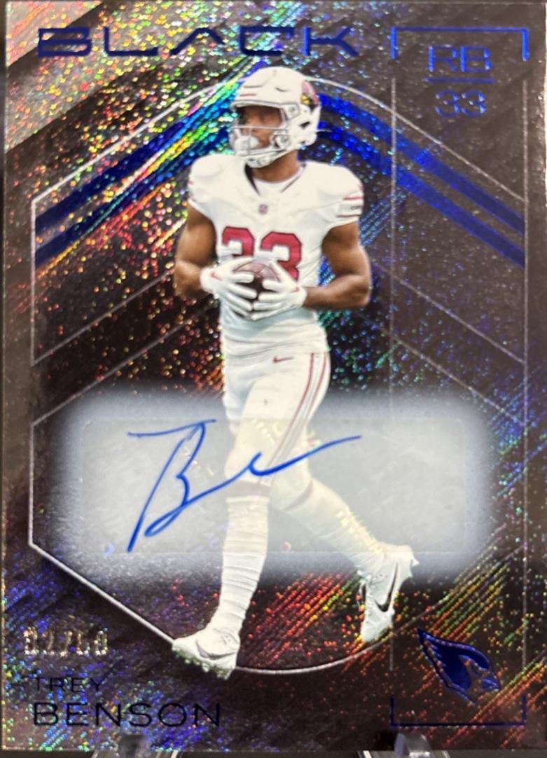 Trey Benson [Sapphire Autograph] #74