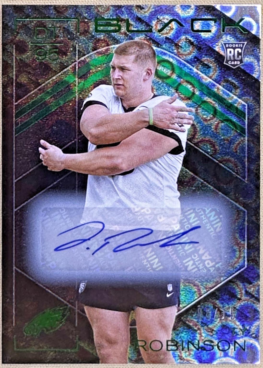 Ty Robinson [Emerald Rookie Autograph] #157