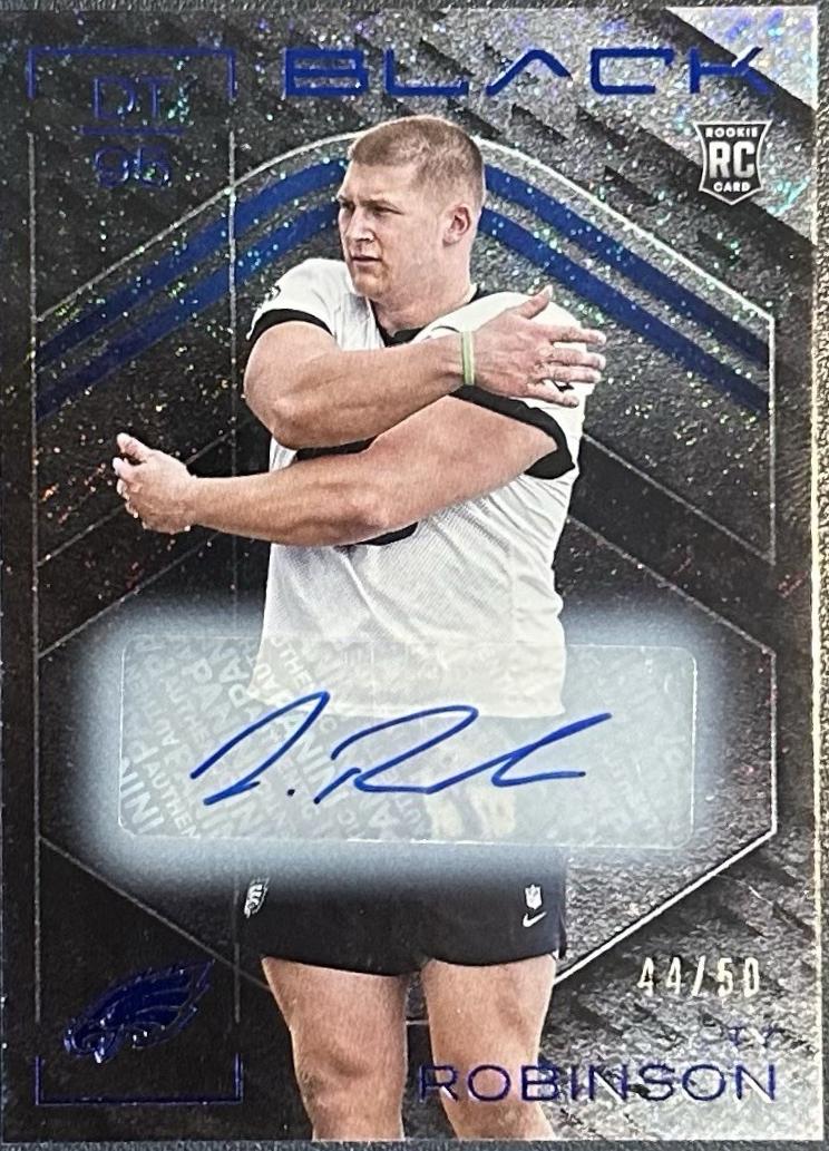 Ty Robinson [Sapphire Rookie Autograph] #157